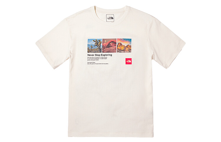 

Футболка Summer Outdoor Exploration для мужчин, белая The North Face, белый