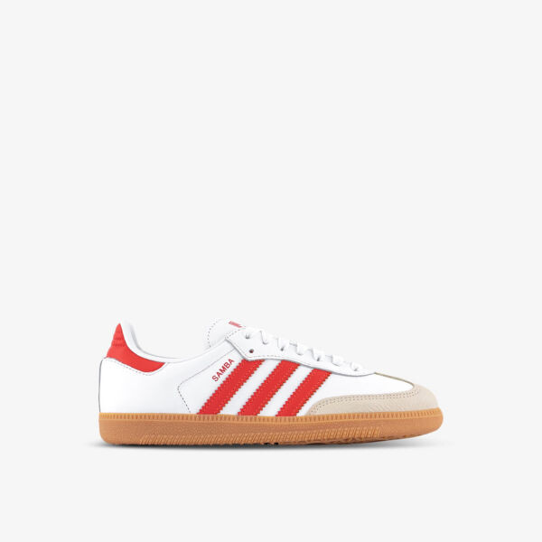 

Кожаные низкие кеды Samba OG с логотипом Adidas, белый