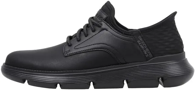 Мужские повседневные лоферы Skechers Garza Gervin, черный/черный