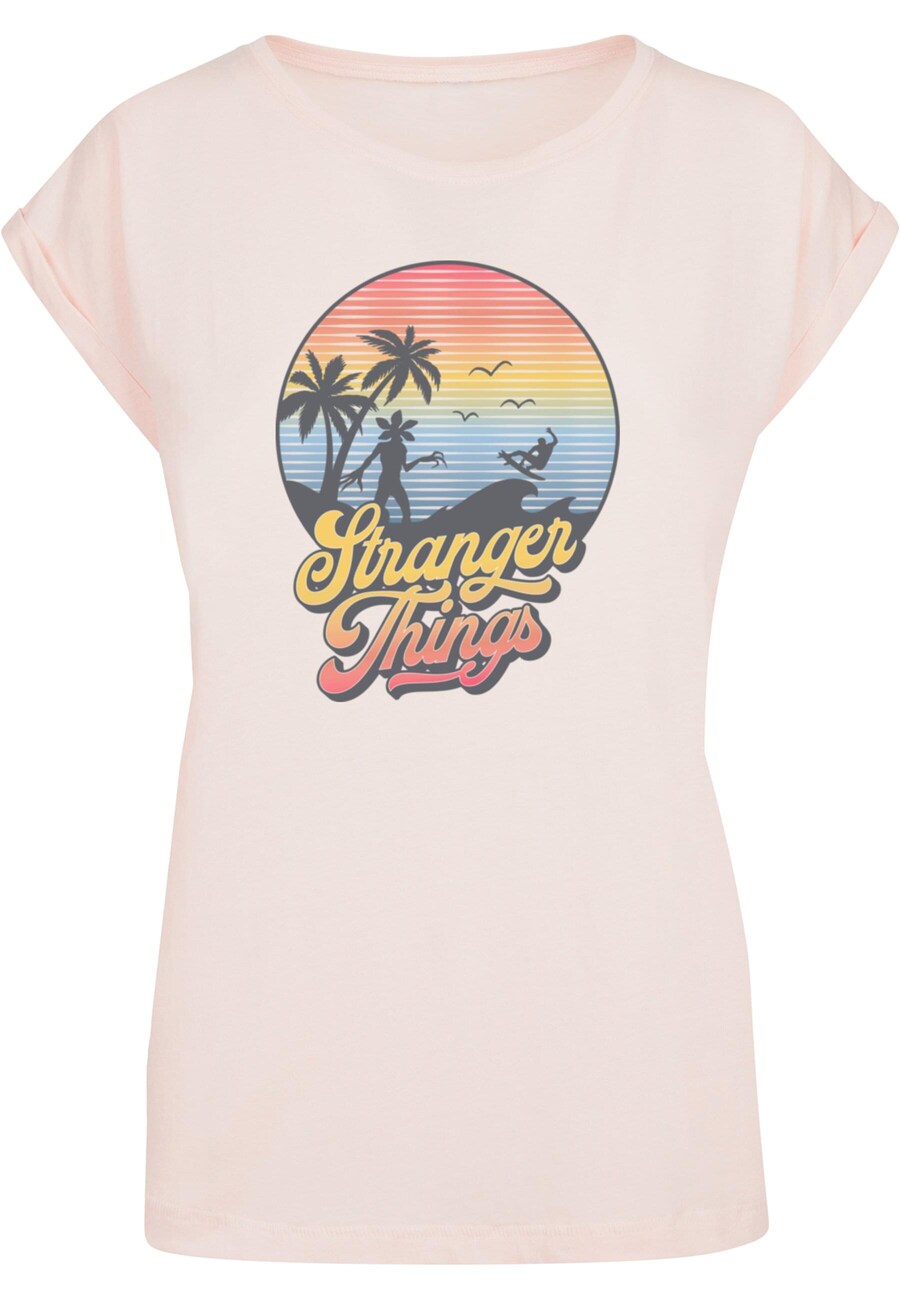 

Футболка ABSOLUTE CULT Shirt Stranger Things - LA, розовый