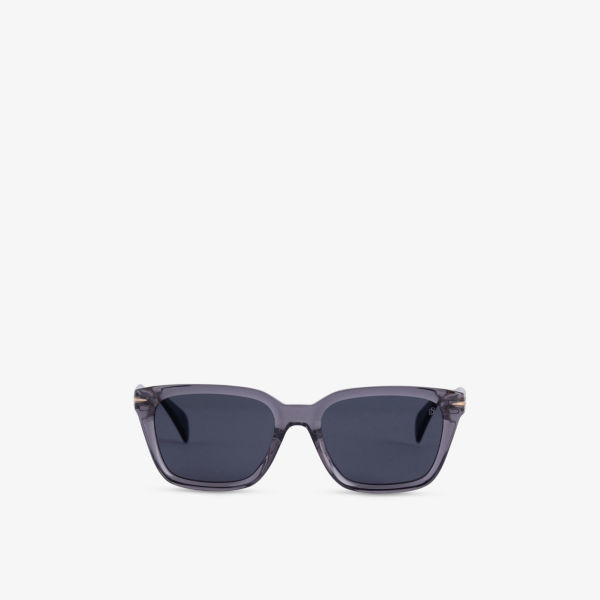 

Солнцезащитные очки Eyewear By David Beckham в прямоугольной оправе из ацетата, серый