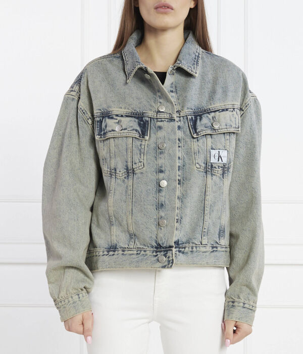 

Джинсовая куртка Oversize fit Calvin Klein Jeans, синий