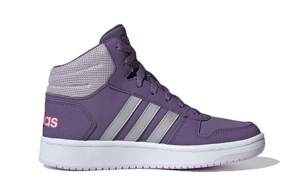 Кроссовки neo hoops 2.0 средне- Adidas, фиолетовый — фото 2