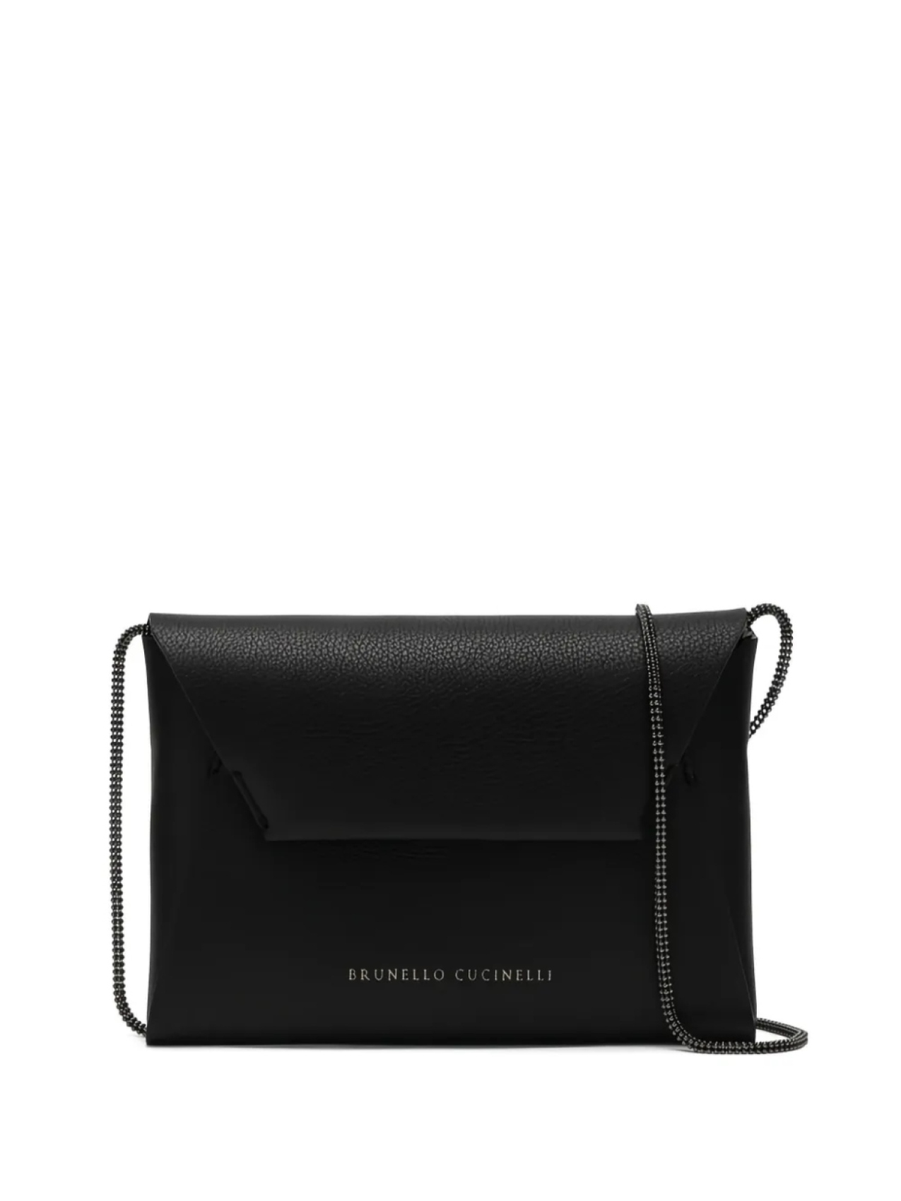 

Brunello Cucinelli клатч на молнии, черный