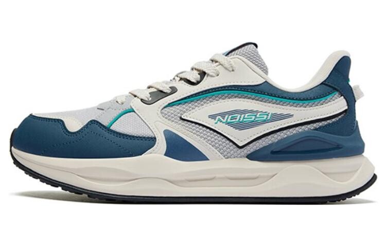 

Кроссовки мужские Lifestyle Shoes Men Low-Top Qiaodan, синий/зеленый
