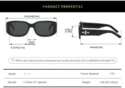 

Солнцезащитные очки для женщин и мужчин, прямоугольная оправа из поликарбоната, серебристое покрытие, винтажный стиль, защита от ультрафиолета UV400 MTZJH, C5