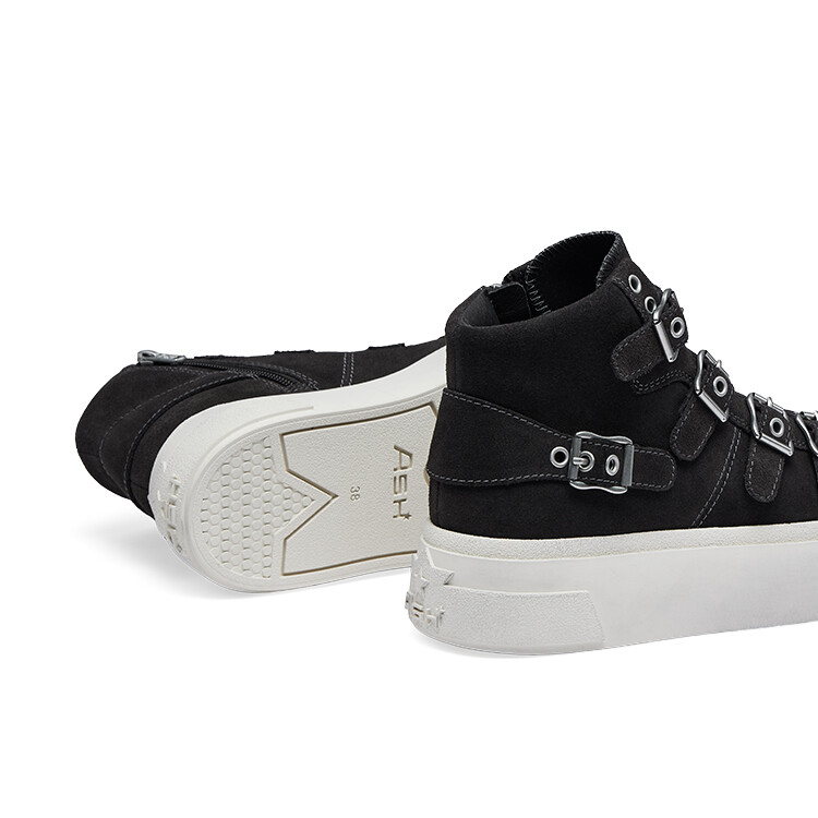 Кроссовки ASH Lifestyle Shoes Women's High-top, темно-серый — фото 4