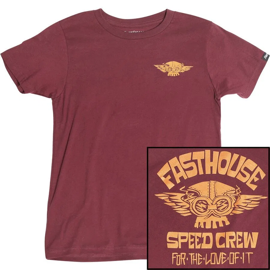 Футболка "Молодежная любовь к этому" Fasthouse, Maroon