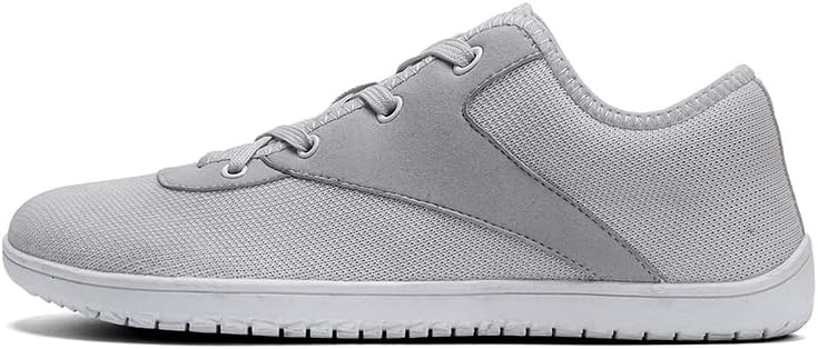 

Мужские тканевые кеды, дышащие низкие с шнуровкой, с противоскользящей подошвой, повседневная мода - дышащие сетчатые кроссовки для мужчин Hhhchpm, серый