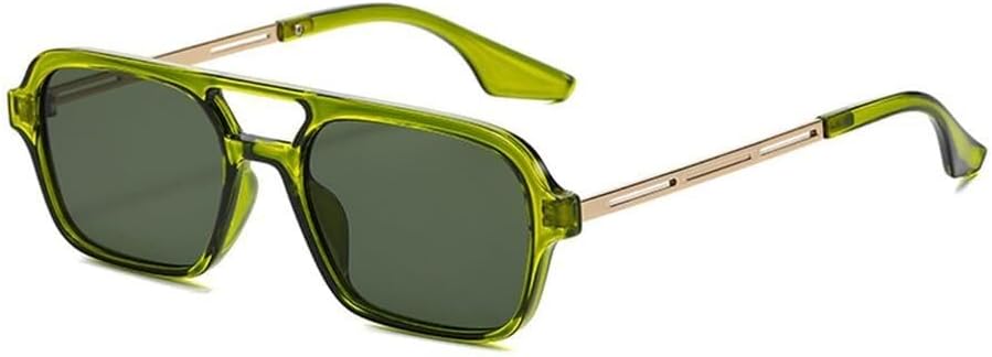 

Солнцезащитные очки Double Bridges для женщин и мужчин с защитной пленкой Ocean Film UV400 для занятий спортом на открытом воздухе: бег и езда на велосипеде Generic, Green Green