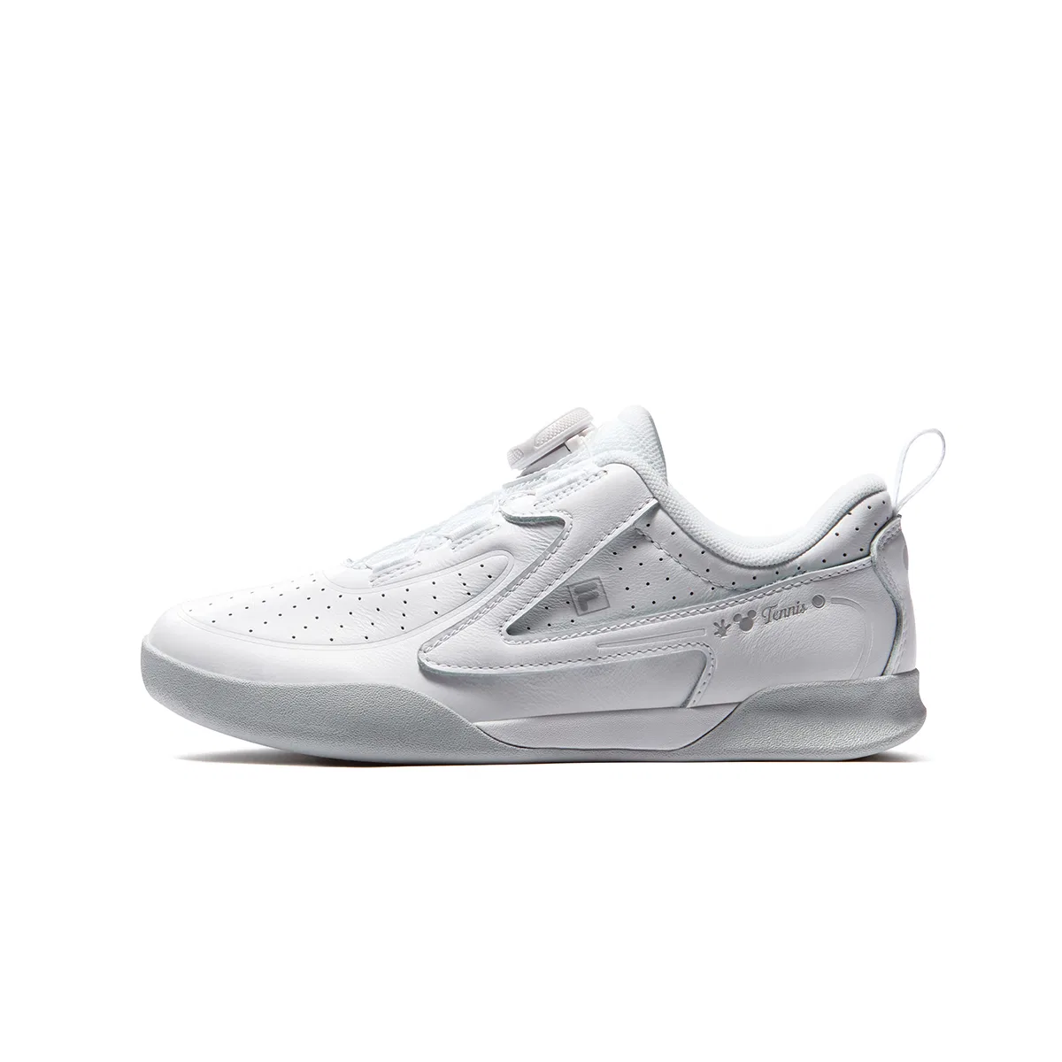 Кроссовки x MICKEY MOUSE из коровьей кожи Rebound Breathable Low top Casual Shoes FILA White/Lunar Rock Gray Kids' FILA KIDS