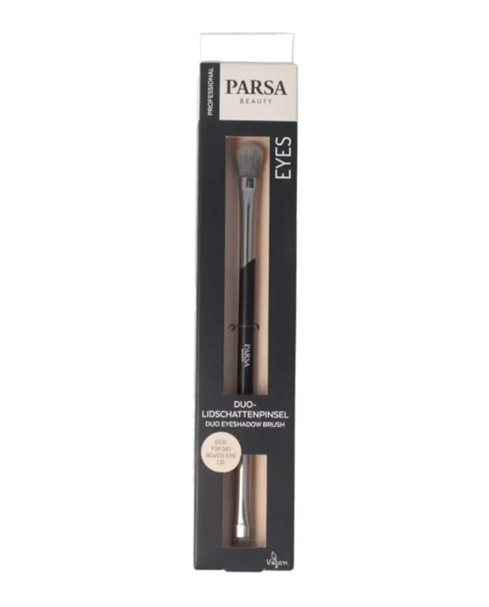 Профессиональная двойная кисть для теней для век Parsa