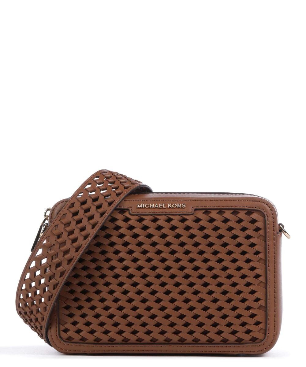 

Сумка через плечо Jet set из мелкозернистой яловой кожи Michael Kors, коричневый