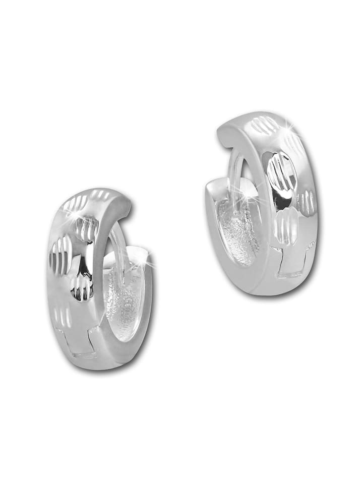 

SilberDream Женские серьги-кольца из серебра 925 пробы, диаметр около 14 мм