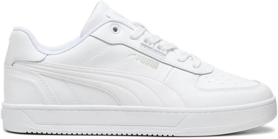 Мужские кроссовки PUMA Caven 2.0 Lux на шнуровке - Белые, белый