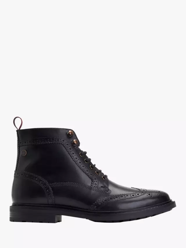 

Ботинки Base London Dealer Leather Brogue, черный