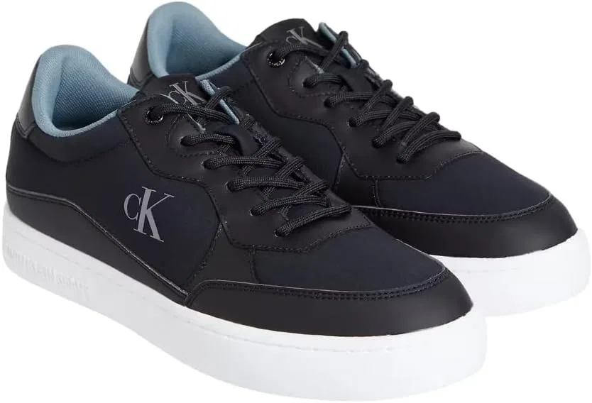 Кроссовки Calvin Klein Herren Cupsole Classic Tech Ripstop Low Top, Black Bright White Trooper — фото 3