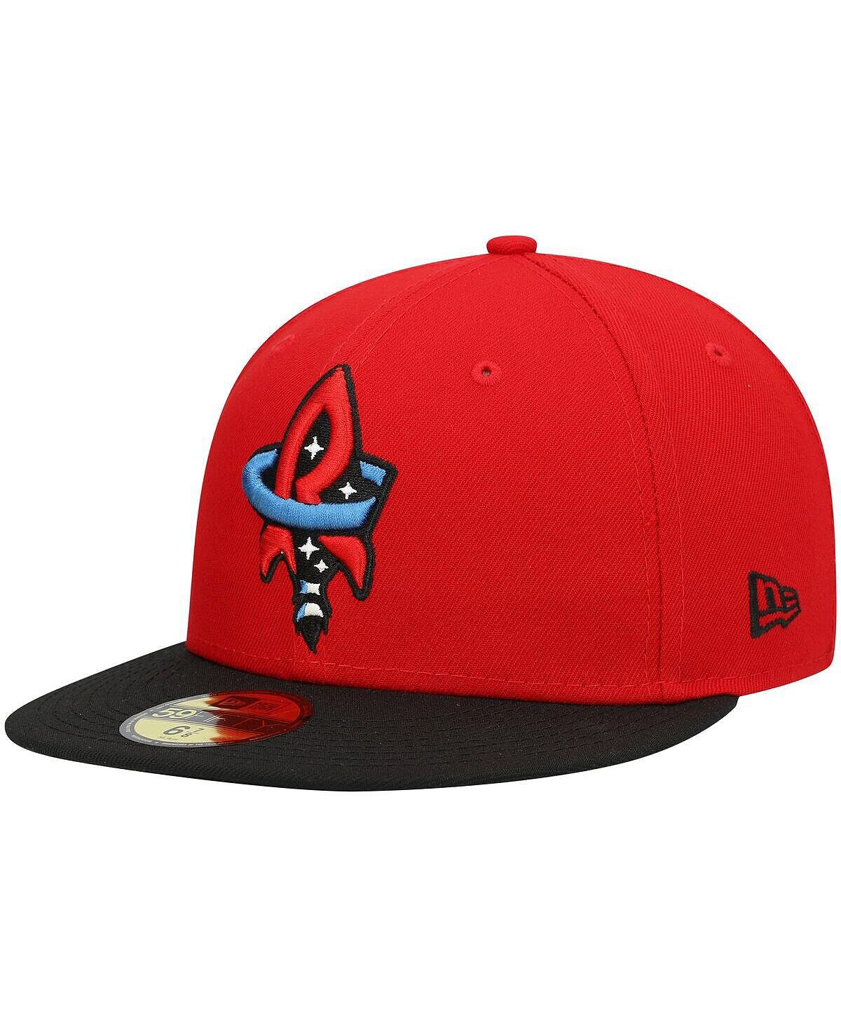 

Мужская приталенная шляпа Red Rocket City Trash Pandas Authentic Collection Team Alternate 59FIFTY New Era