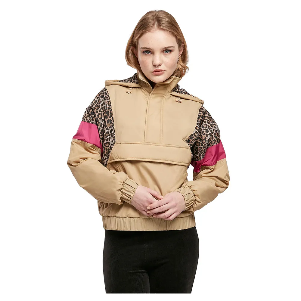 

Куртка Urban Classics Mixed Jumper Over, бежевый