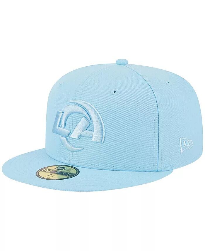 

Мужская голубая приталенная шляпа Los Angeles Rams Color Pack Brights 59FIFTY New Era, синий