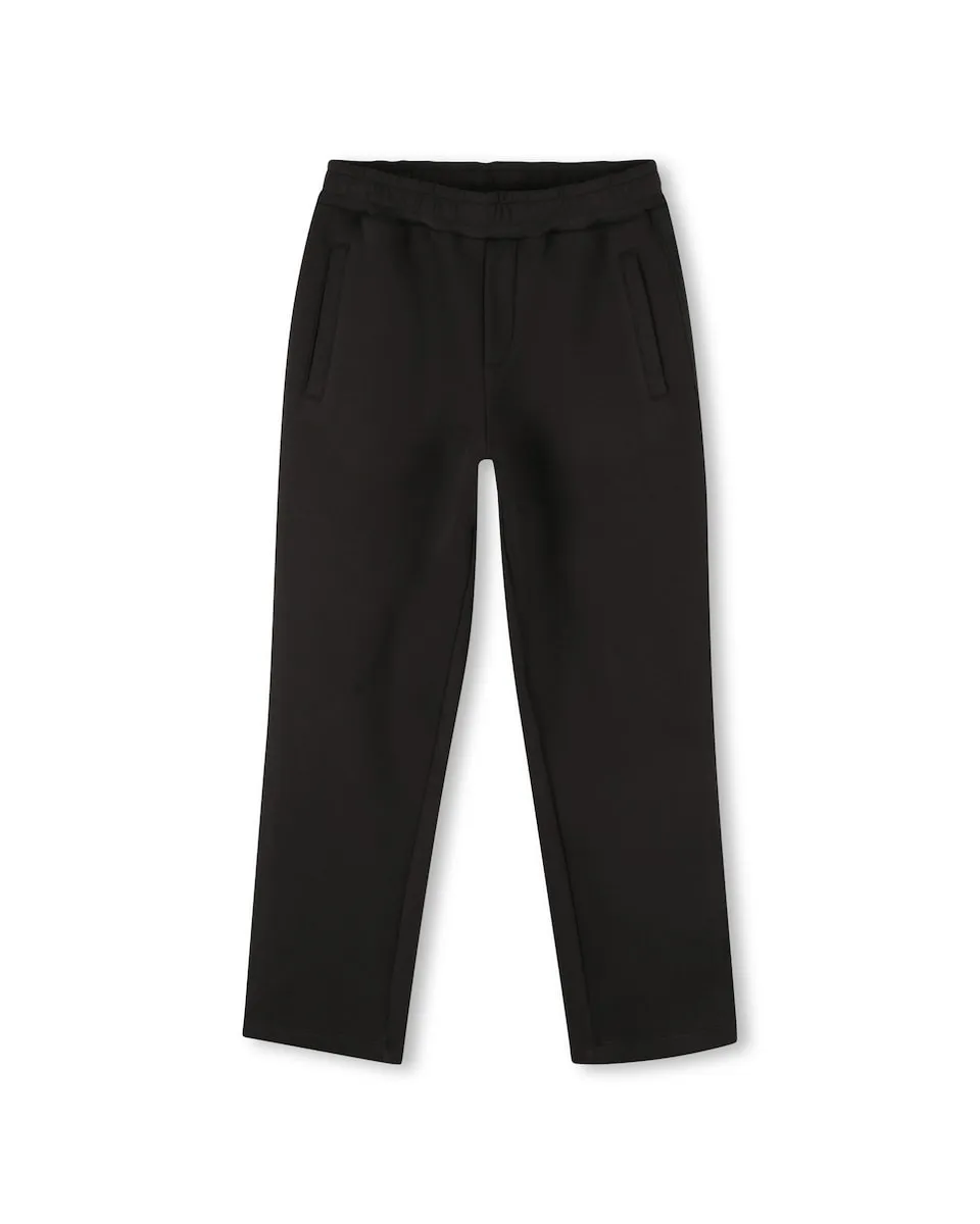 

Детские спортивные штаны черного цвета Karl Lagerfeld Kids