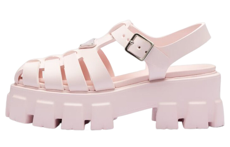 

Шлепанцы женские Prada Monolith Foam Rubber, розовый