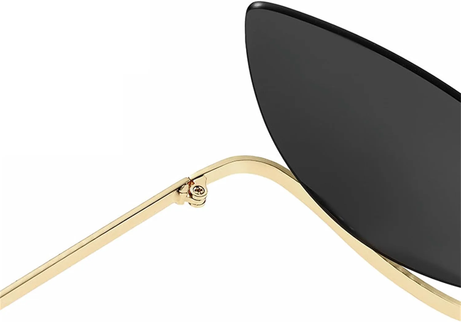 

Солнцезащитные очки Willochra с кристаллами и бриллиантами в стиле «кошачий глаз» для женщин, винтажные, без оправы, градиентные, с защитой от УФ-излучения UV400, C5