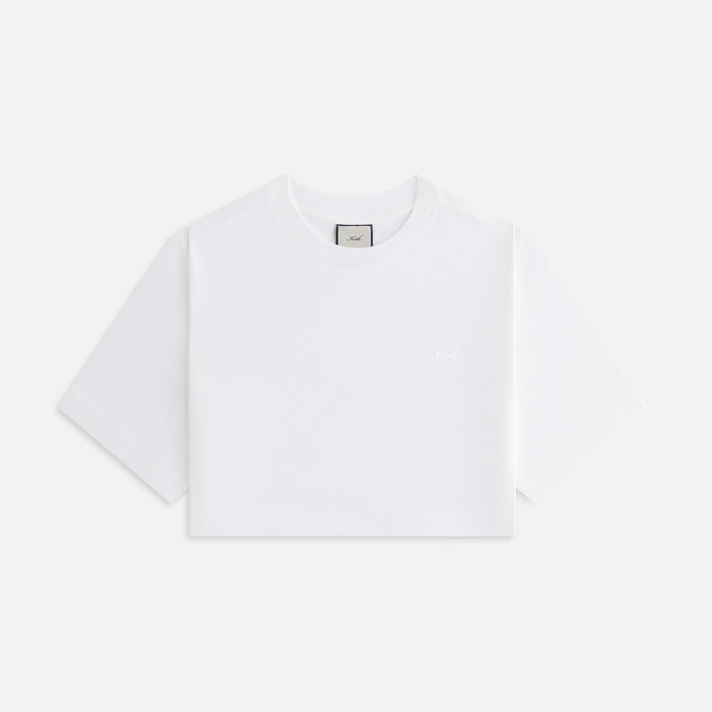 

Футболка Kith Women Fei Cropped Tee, белый