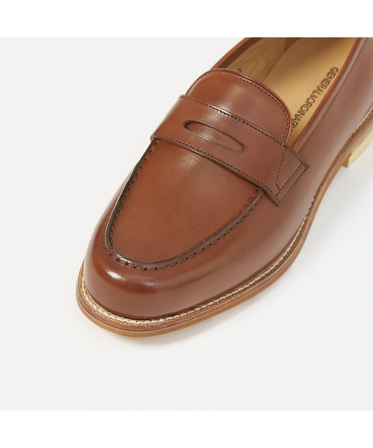 Лоферы с монеткой AlfredoBANNISTER, Light Brown — фото 4