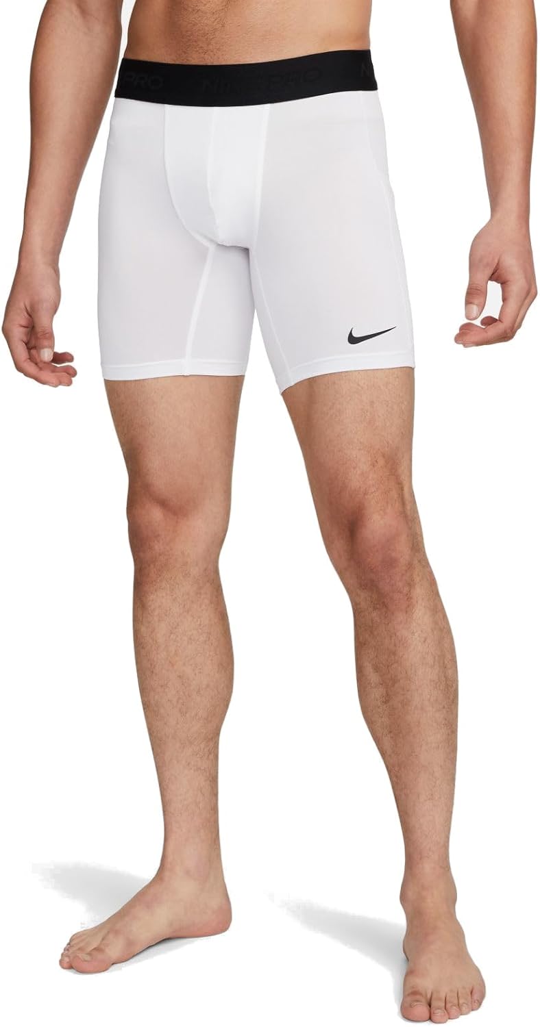 Мужские шорты Nike Pro Dri-fit, White/Black — фото 2