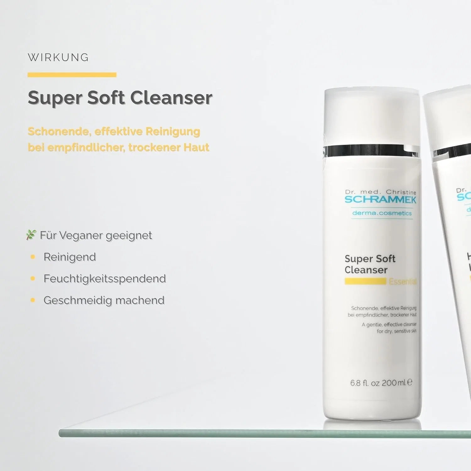 Крем для лица Schrammek — Очищающее средство «Essential Care Super Soft Cleanser» от Dr. med. Christine — фото 2