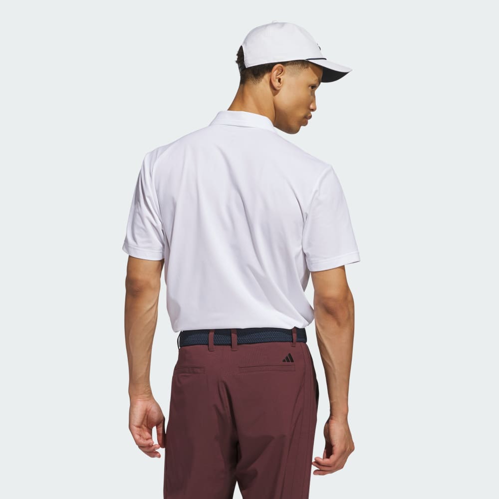 Спортивная футболка Adidas Ultimate365 Twistknit Tour Polo Shirt, белый — фото 2