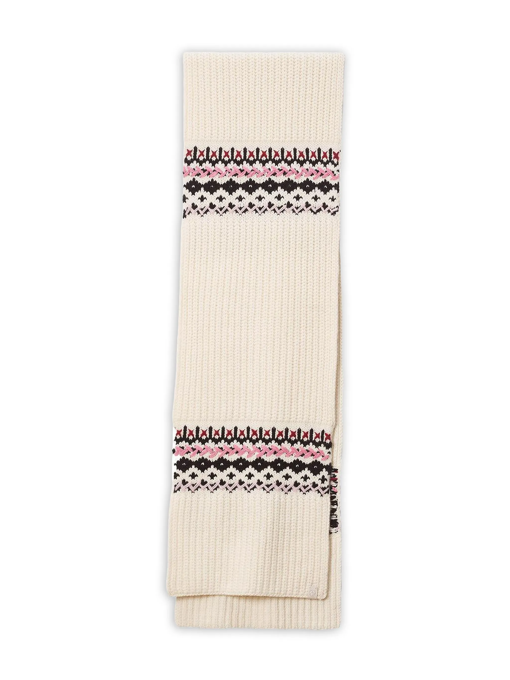 

Шарф в рубчик от Leigh fair-isle Rag & Bone, нейтральный