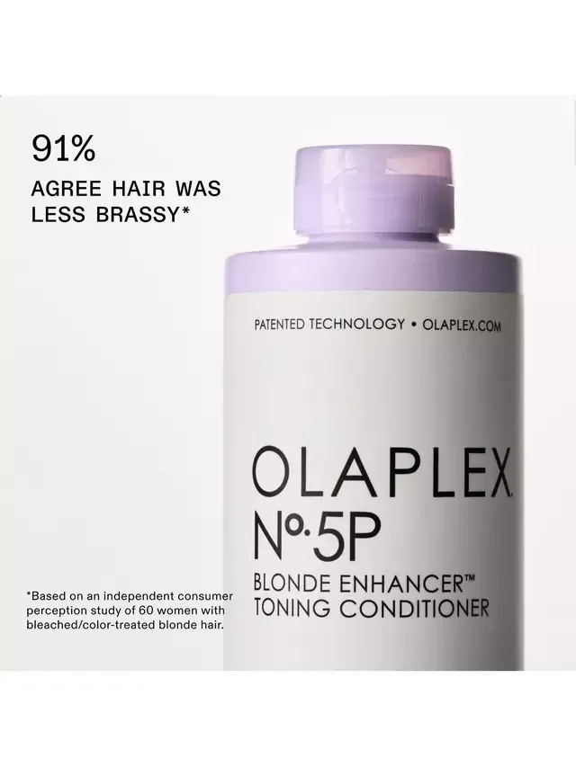 Тонирующий кондиционер для волос No.5P Blonde Enhancer, 250 мл Olaplex — фото 4