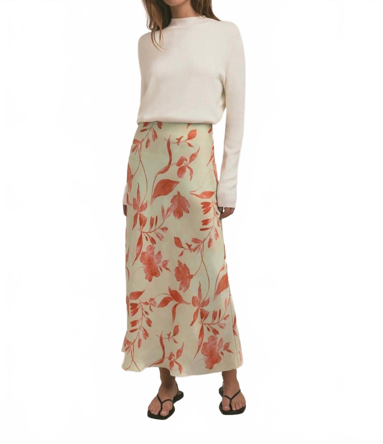 

Любимая макси-юбка в лунном цветочном принте Favorite Daughter, Moonbeam Floral