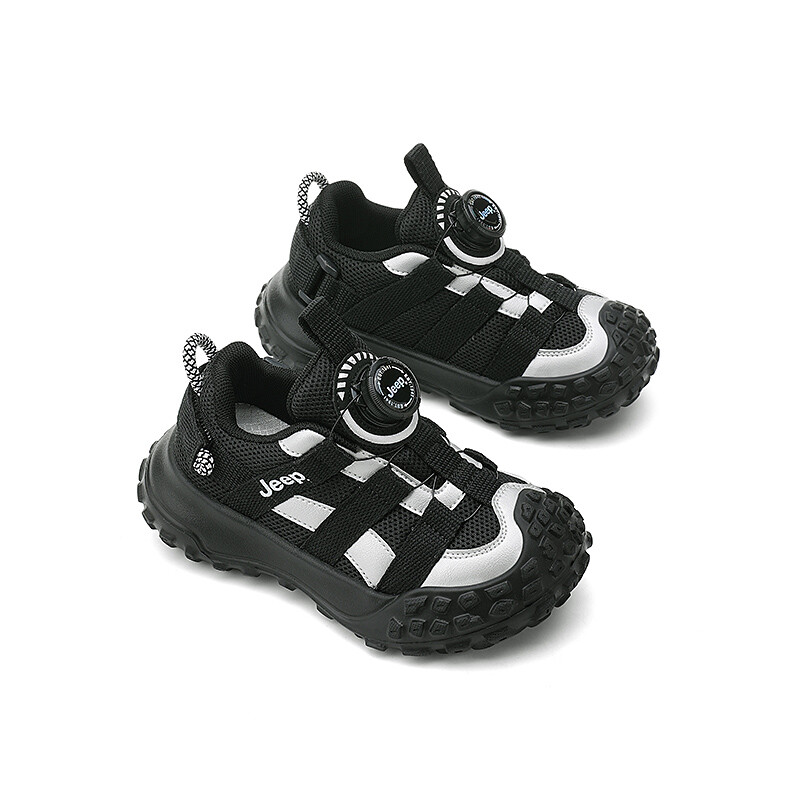 Кроссовки Jeep Kids Lifestyle Shoes Kids Low-top Grey/black, черный — фото 3