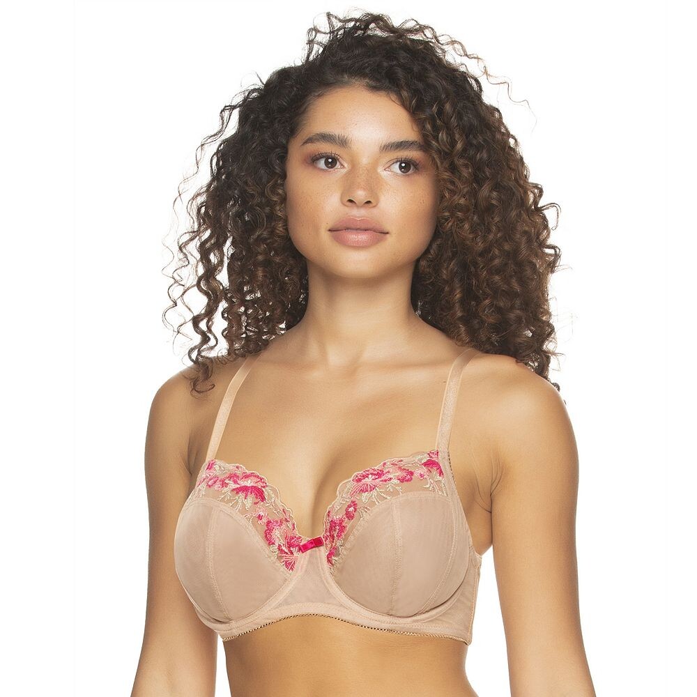 

Бюстгальтер на косточках с вышивкой Paramour от Felina Fleurs 115166 Paramour by Felina, бежевый