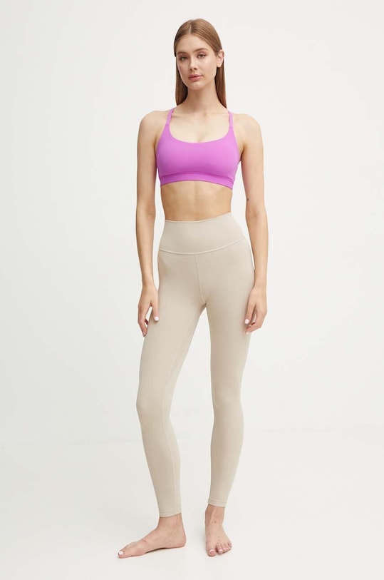 Спортивное бра Adidas All Me Light Support, фиолетовый — фото 3