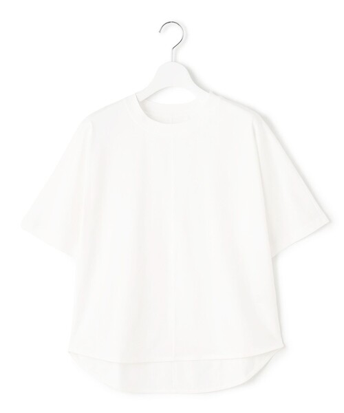 

Женская футболка-летучая мышь, простой крой J.PRESS YORK STREET, белый