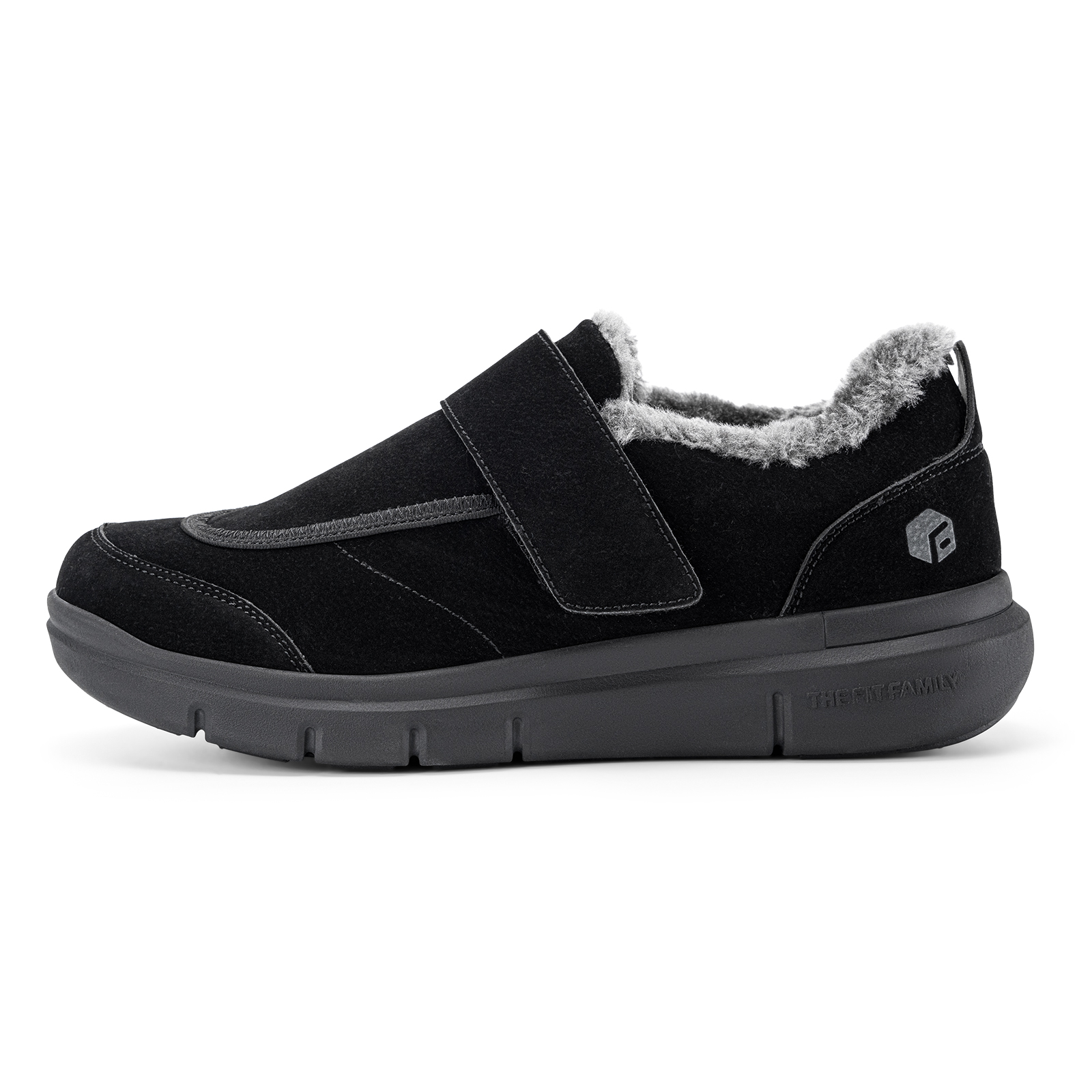 

Ботинки Warm Slip-Resistant Coverage Ankle-Length Snow Boots Men's Fitville, Black