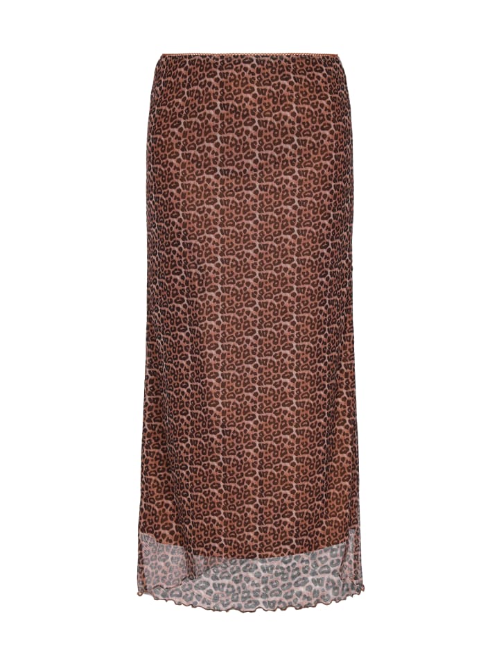 

Длинная юбка myMo ROCKS, цвет brown black