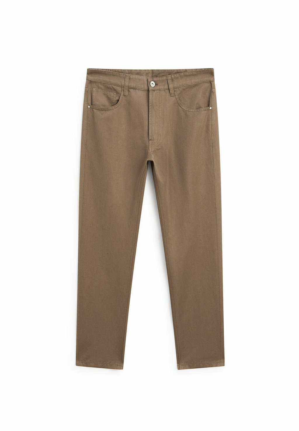 

Зауженные джинсы Massimo Dutti, хаки