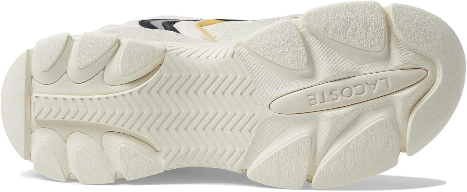 

L003 neo 123 sma off white blk mesh Lacoste, белый/черный