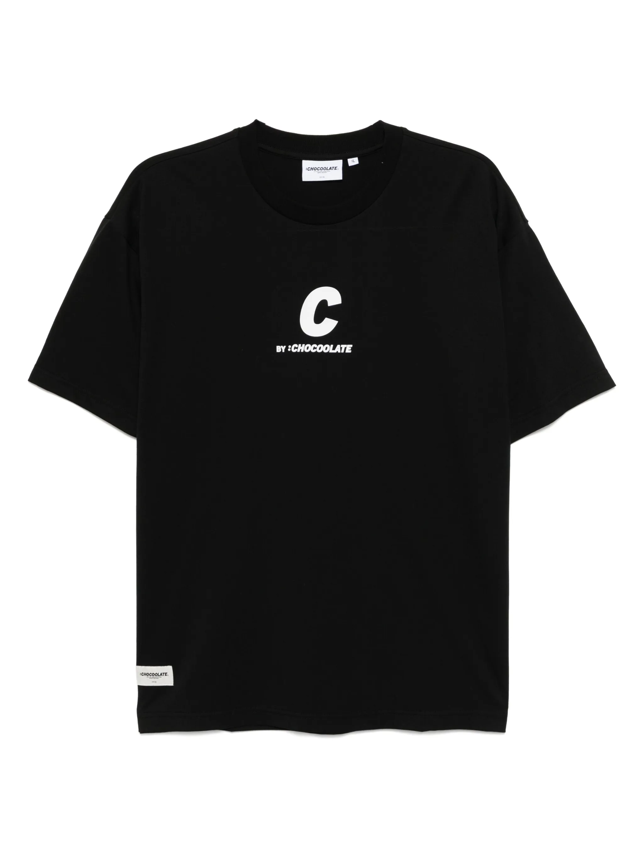 

Футболка с логотипом Chocoolate, черный