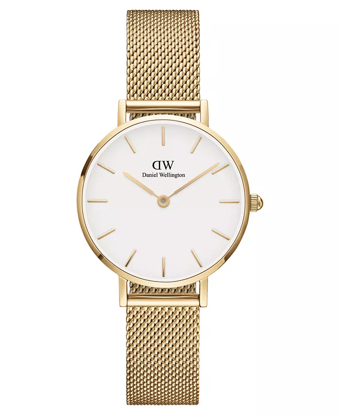 

Женские часы Petite Evergold из нержавеющей стали с золотистым покрытием, 28 мм Daniel Wellington