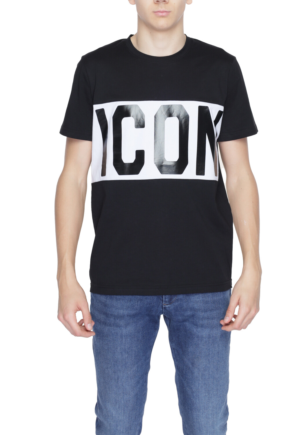 

Футболка мужская Icon с принтом, черный