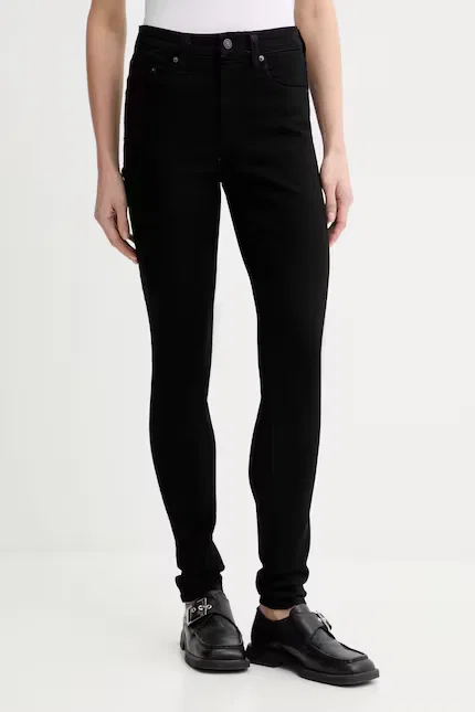 Джинсы скинни 721 High Rise скинни Levi's, черный