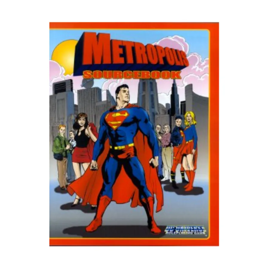 

Metropolis Sourcebook, DC Universe (West End Games), мягкая обложка