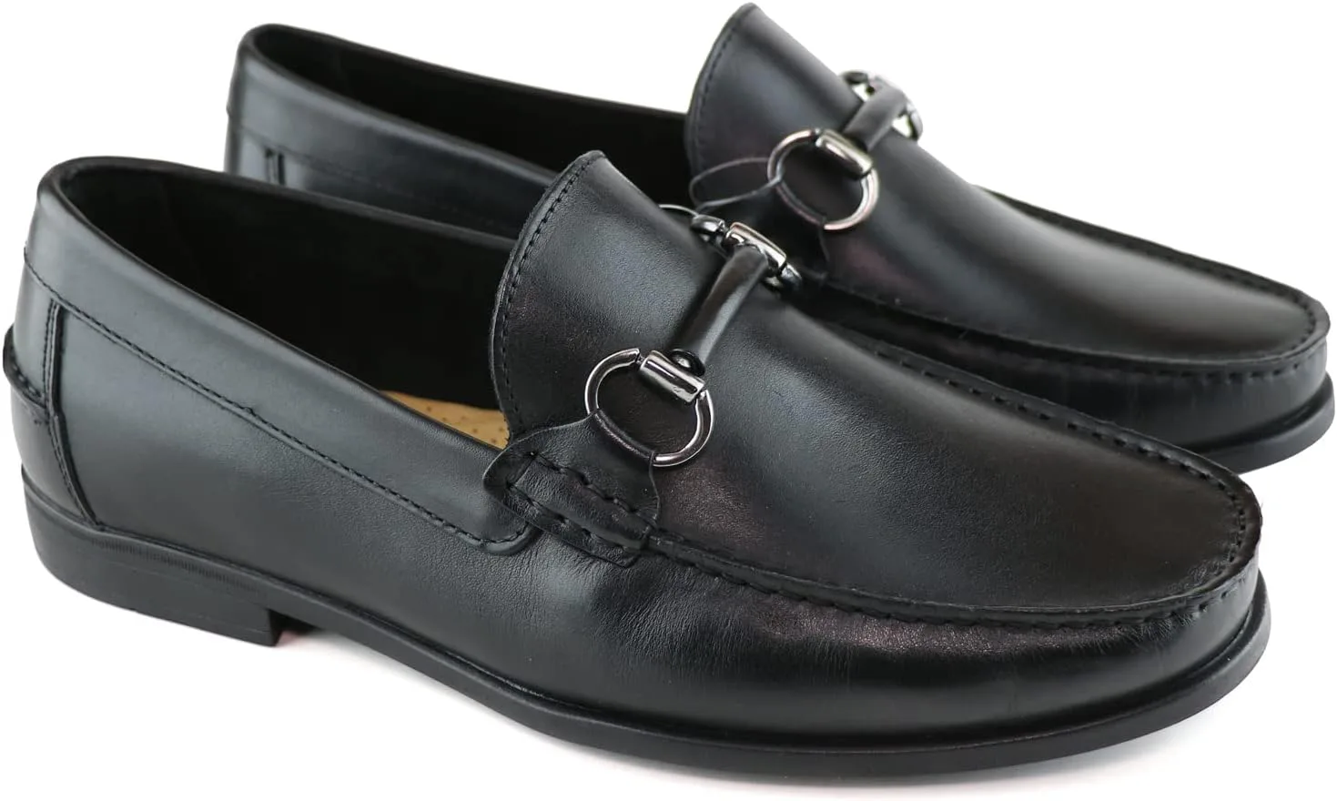 Лоферы Marc Joseph New York Mens Clarkson St, черный — фото 4