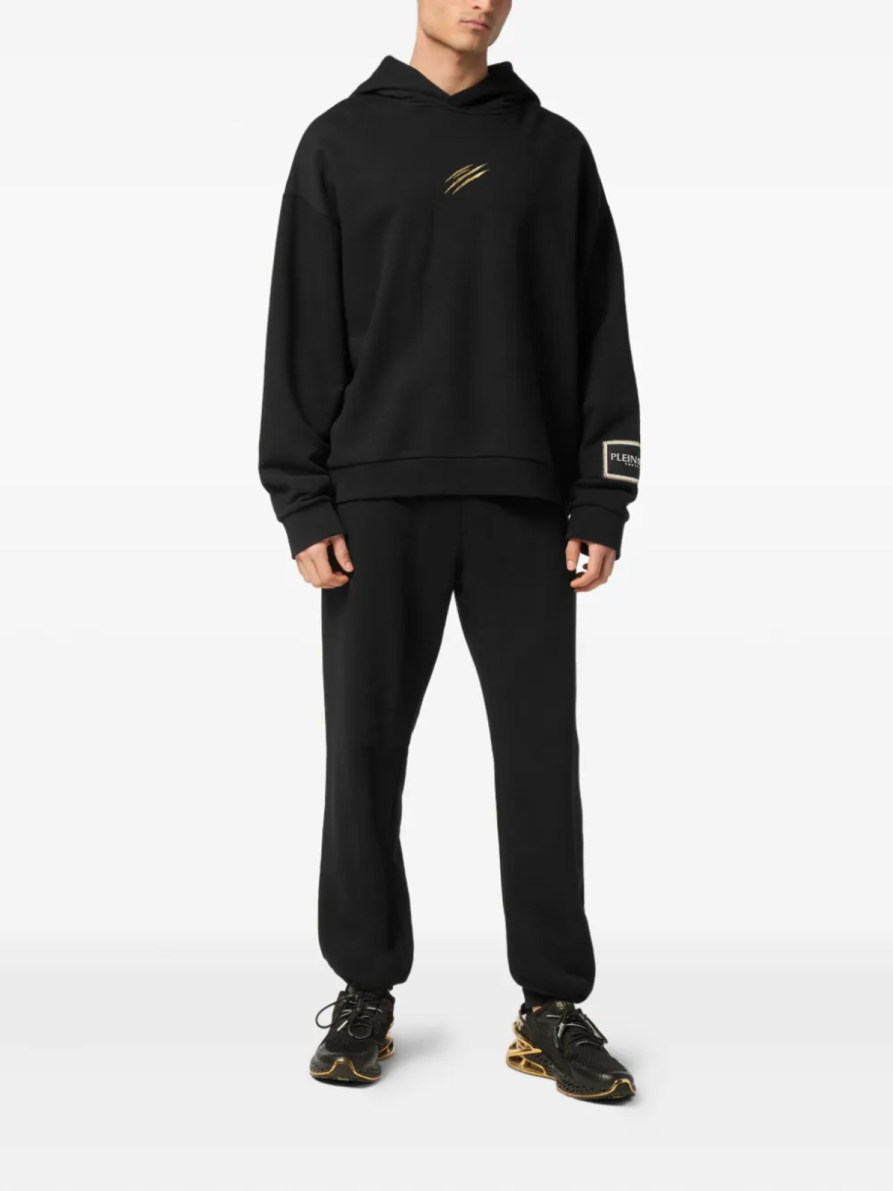 

Худи Label Plein Sport, черный